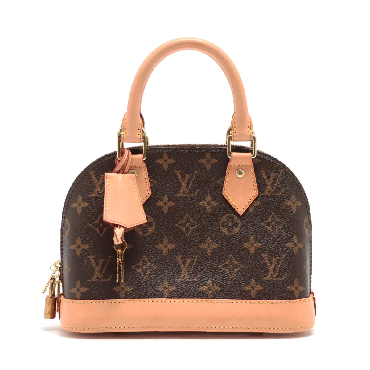 国内買付【LOUIS VUITTON】アルマ BB ハンド ショルダーバッグ ☆安心の国内発送☆LV アルマ BB モノグラム 美麗☆素敵
