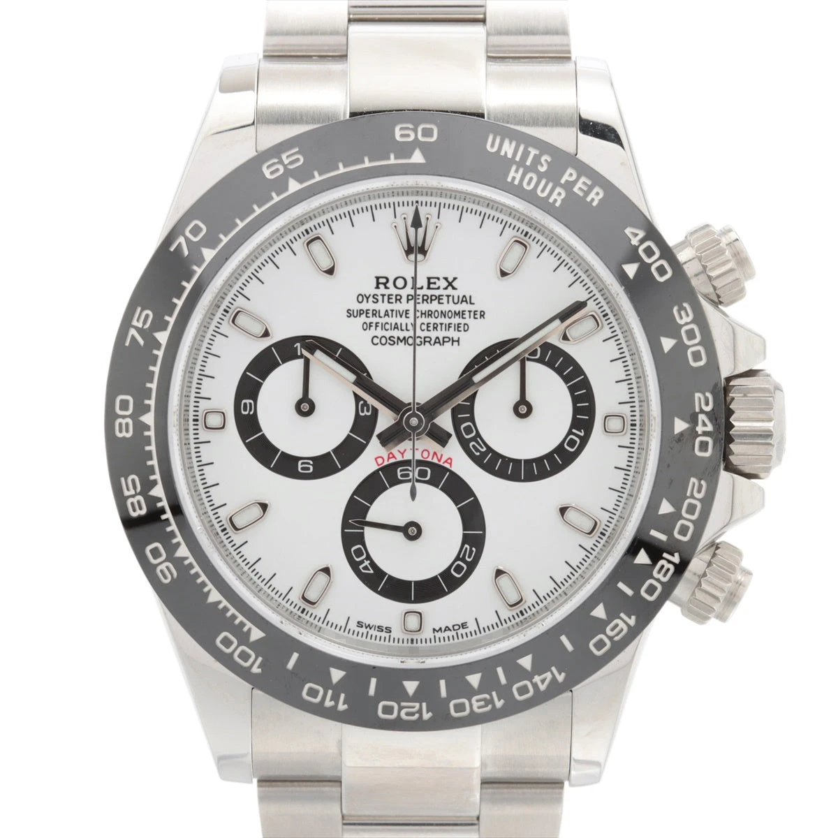 ロレックス コスモグラフデイトナ 116500LN SS AT 白文字盤 あまりごま
