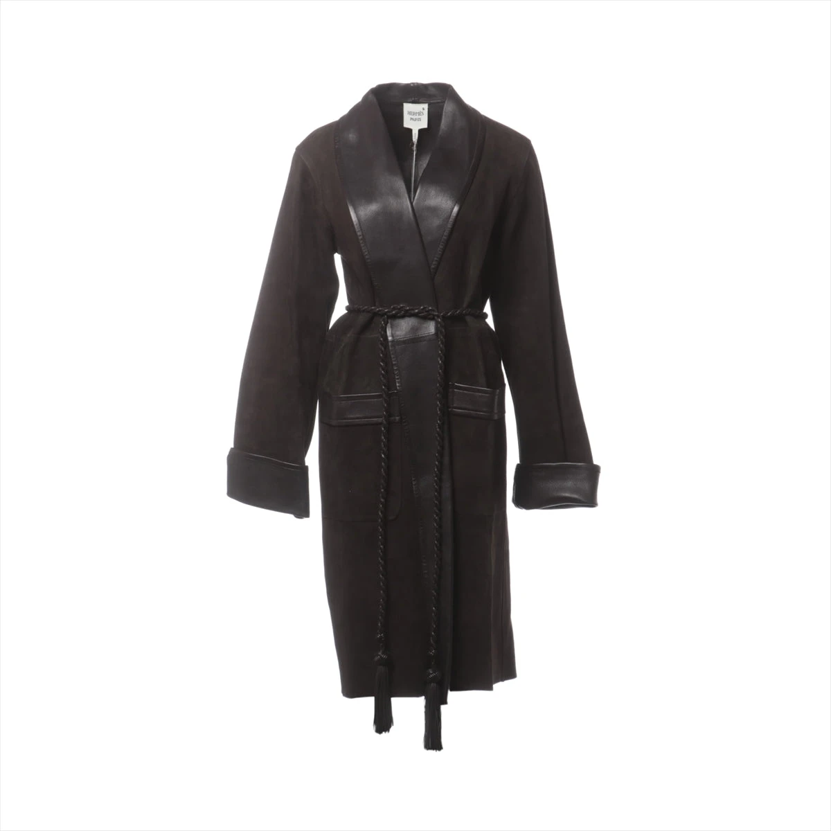 エルメス　ソルド　シルク　トレンチコート エルメス ソルド シルク トレンチコート tomo様専用ページ