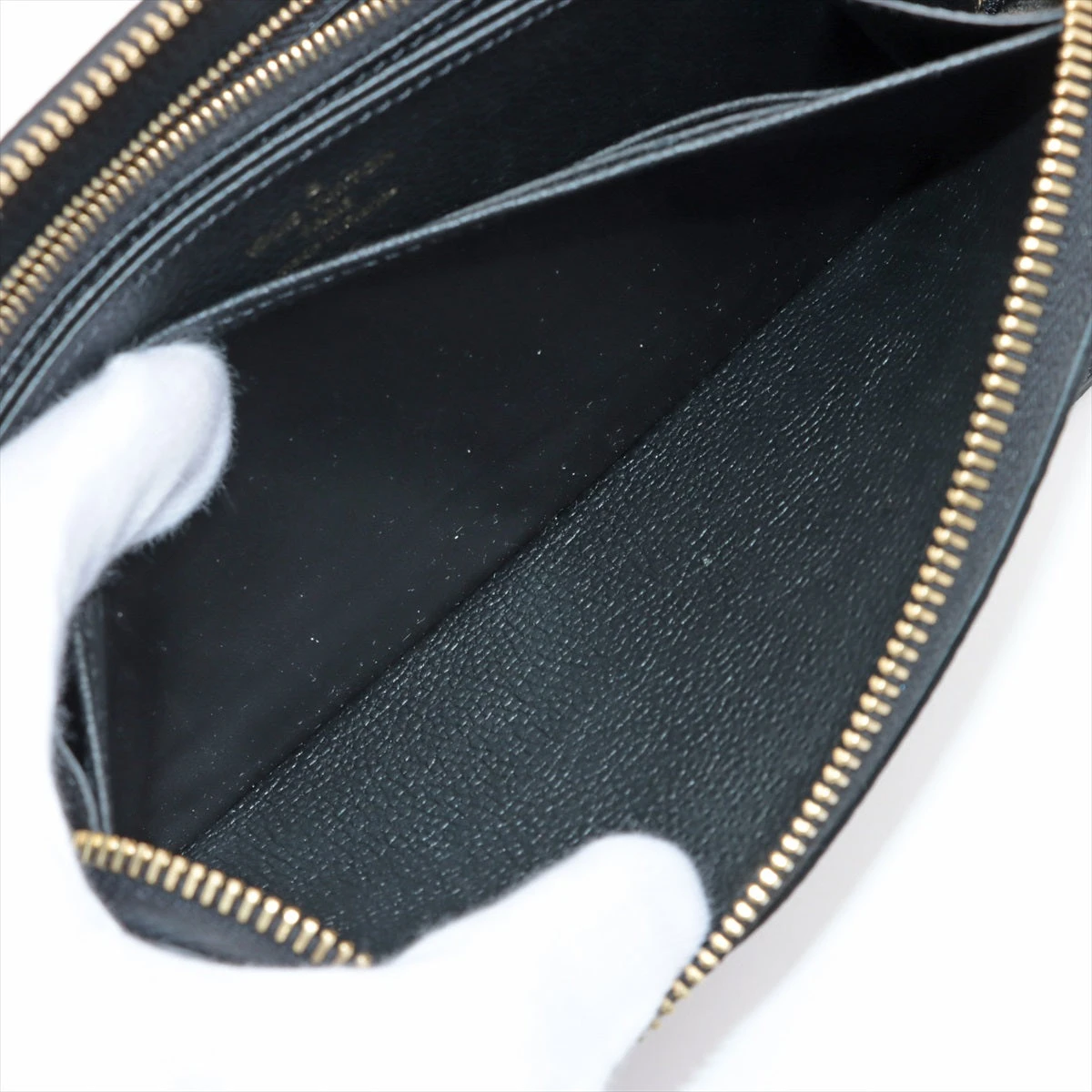 【現行モデル】ルイヴィトン バイカラー アンプラント ジッピーウォレット 黒 極美品】ルイヴィトン バイカラー アンプラント ジッピー