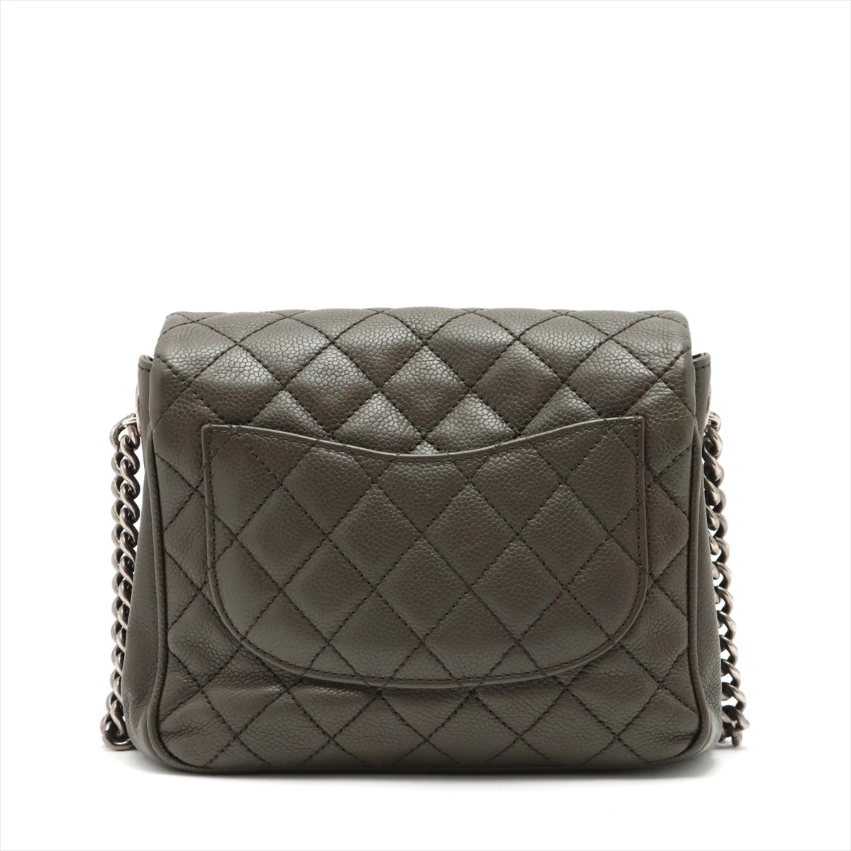 シャネル ミニマトラッセ キャビアスキン チェーンショルダー