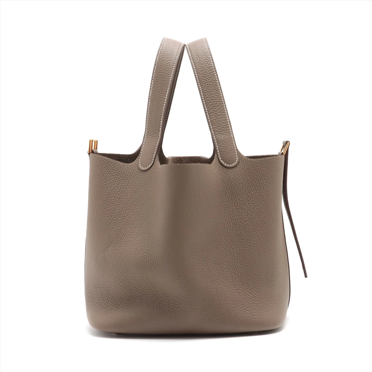 エルメス ピコタンロックMM トリヨンクレマンス エトゥープ ゴールド金具 B:2023年