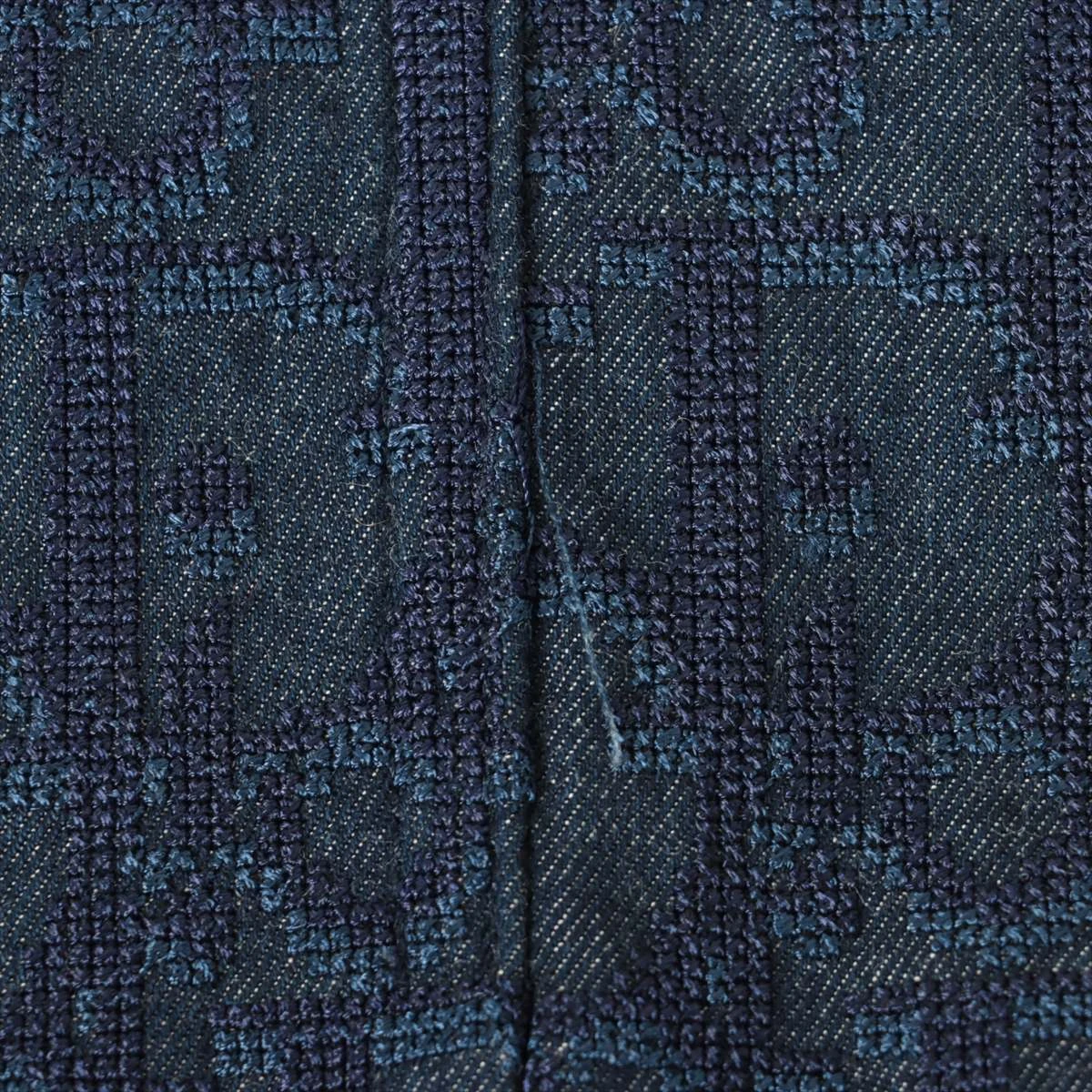 ディオール オブリーク 22AW コットン デニムシャツ 37 メンズ