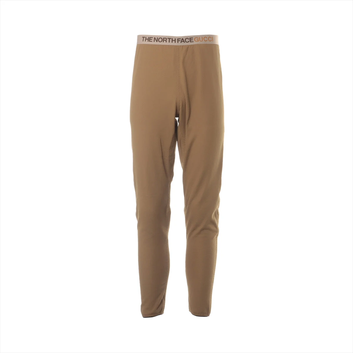 グッチ×ノースフェイス ポリエステル パンツ M メンズ ベージュ 663910