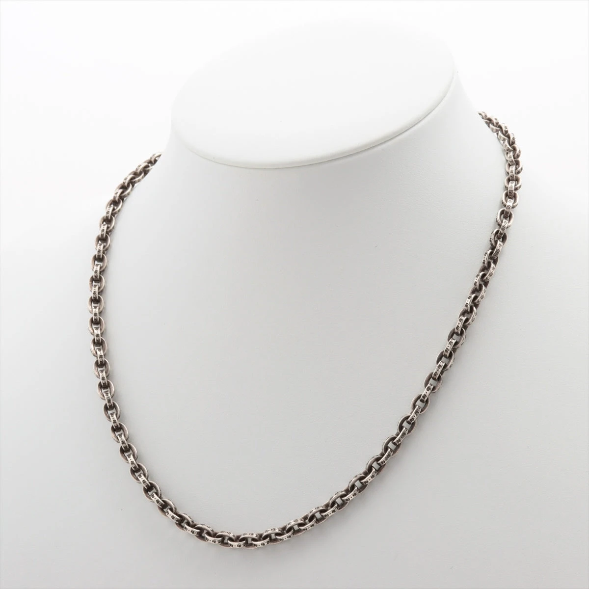 クロムハーツ ペーパーチェーン 18インチ ネックレス 925×14K 33.5g