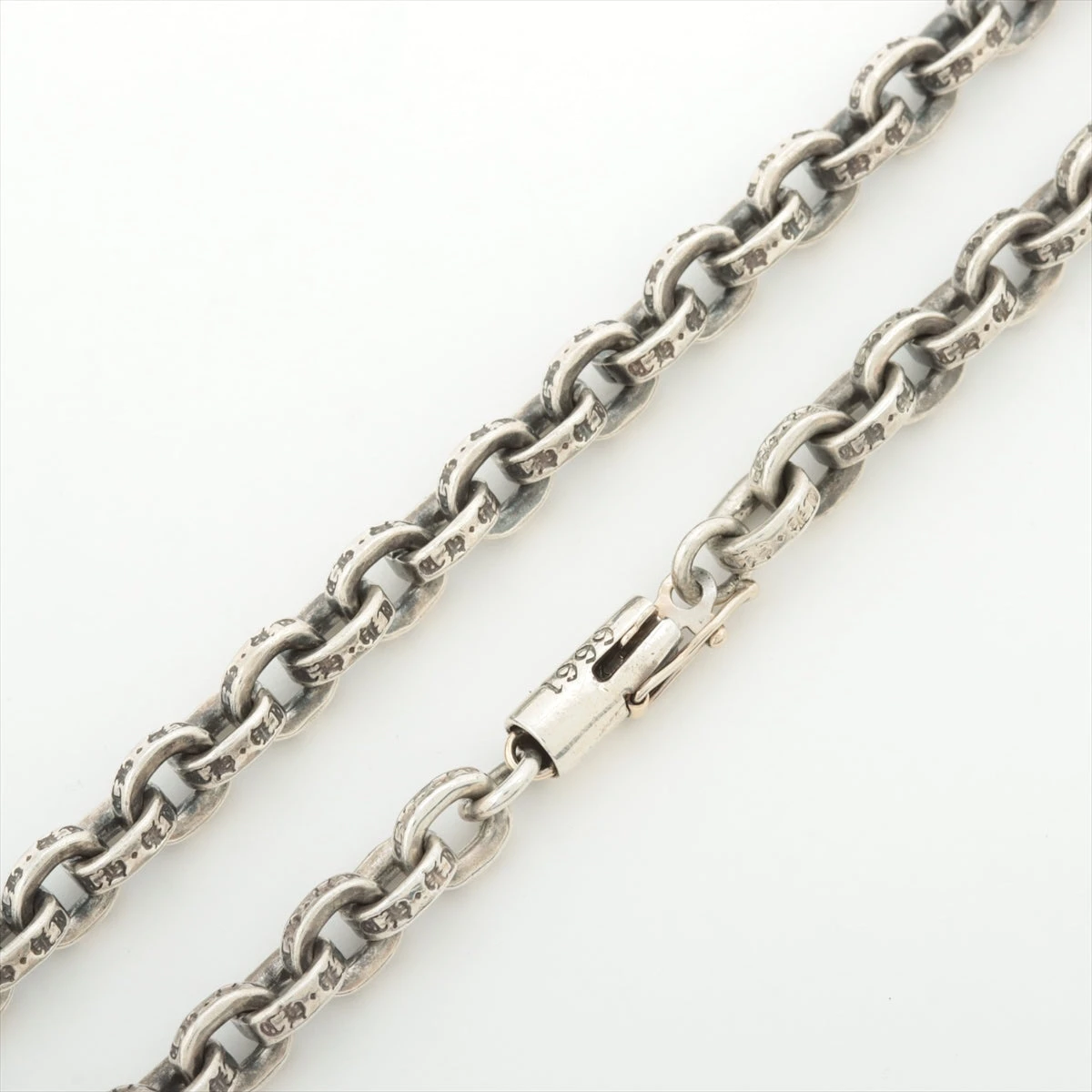 【超目玉枠】 クロムハーツ 925×14K ネックレス 18インチ ペーパーチェーン アクセサリー
