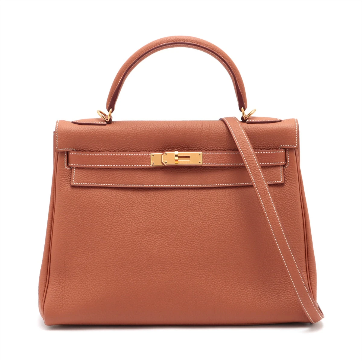 エルメス ケリー32 トゴ ゴールド ゴールド金具 □R:2014年