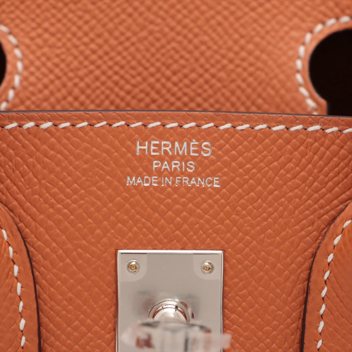 HERMES ゴールド&シルバー 現金特価】エルメス ケリー28 ゴールド エプソン シルバー金具 W