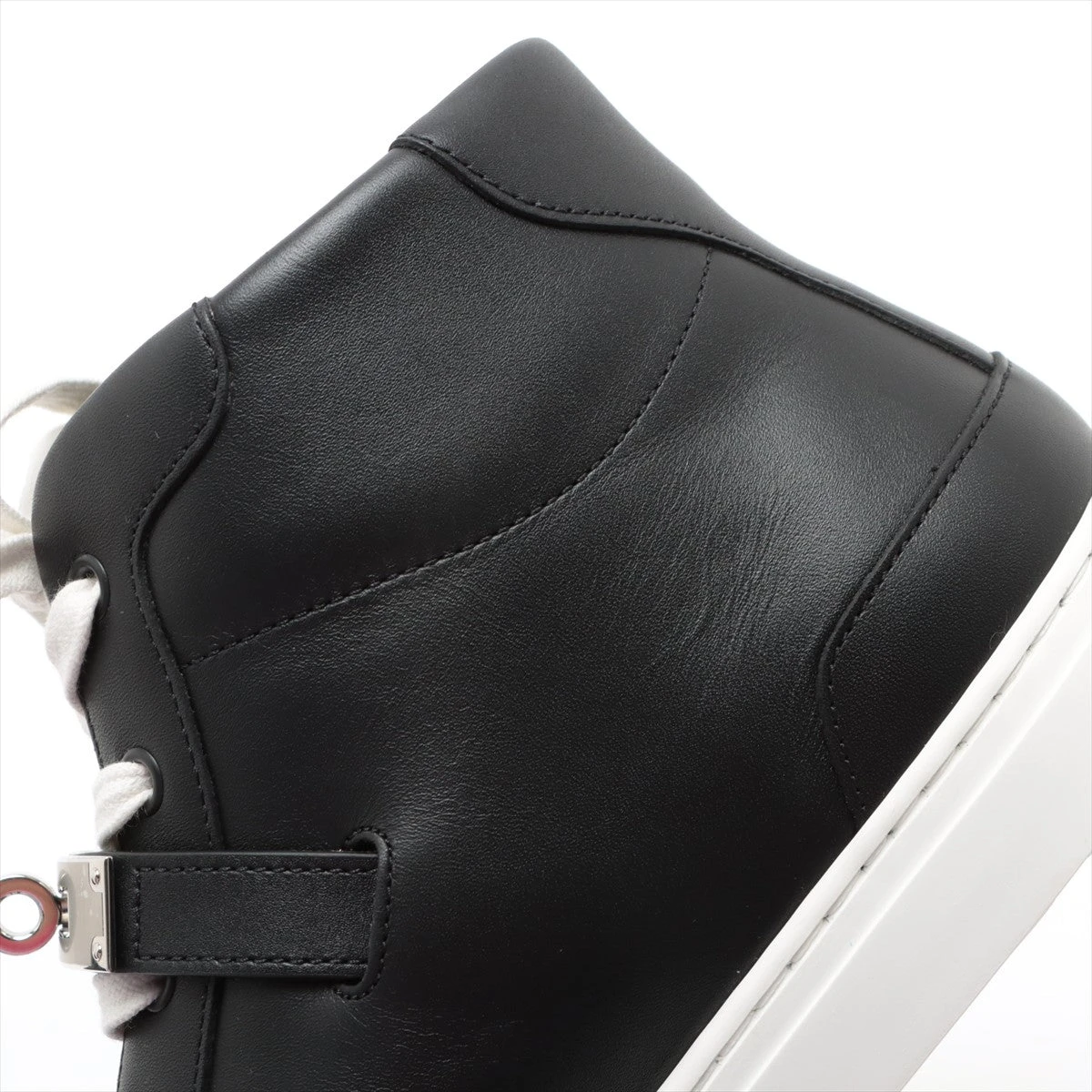 エルメス デイドリーム レザー ハイカットスニーカー 43 メンズ