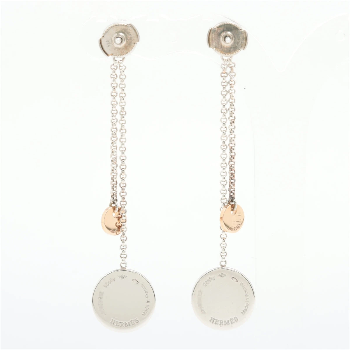 エルメスHERMES イエロー ピアス　アクセサリー　両耳用 エルメスHERMES イエロー ピアス アクセサリー 両耳用 エルメス