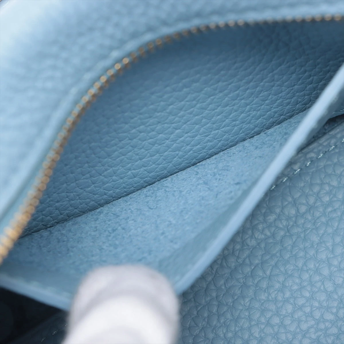 デルボー クールボックス ミニ レザー 2WAYショルダーバッグ ブルー