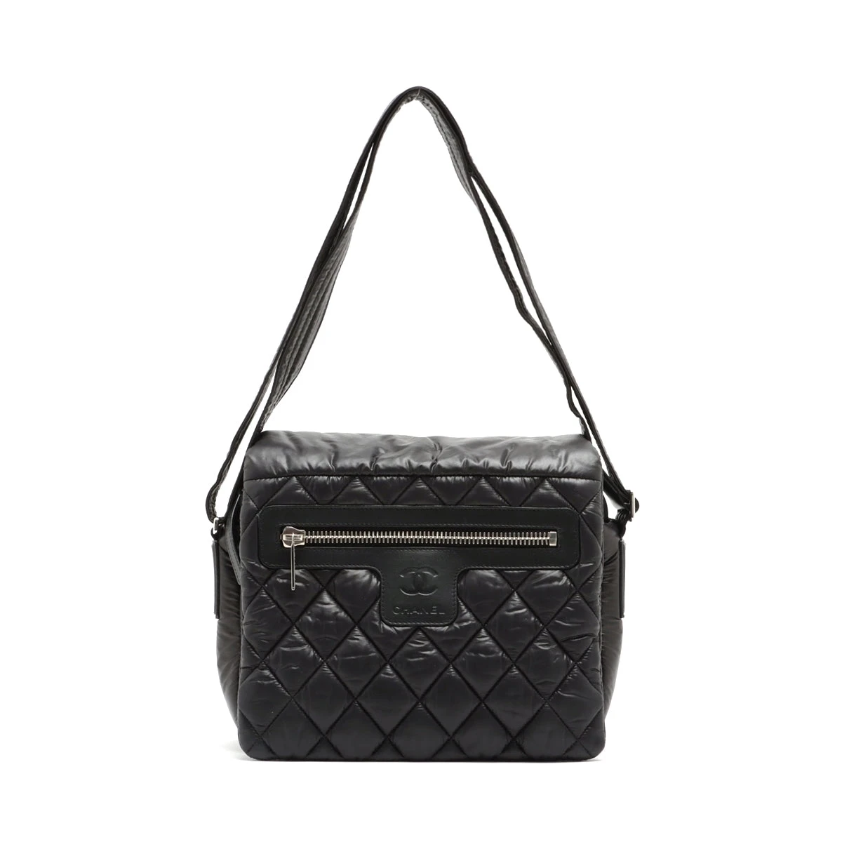 美品 CHANEL シャネル コココクーン ショルダーバッグ ナイロン ブラック 楽天市場】CHANEL シャネル コココクーン ショルダーバッグ