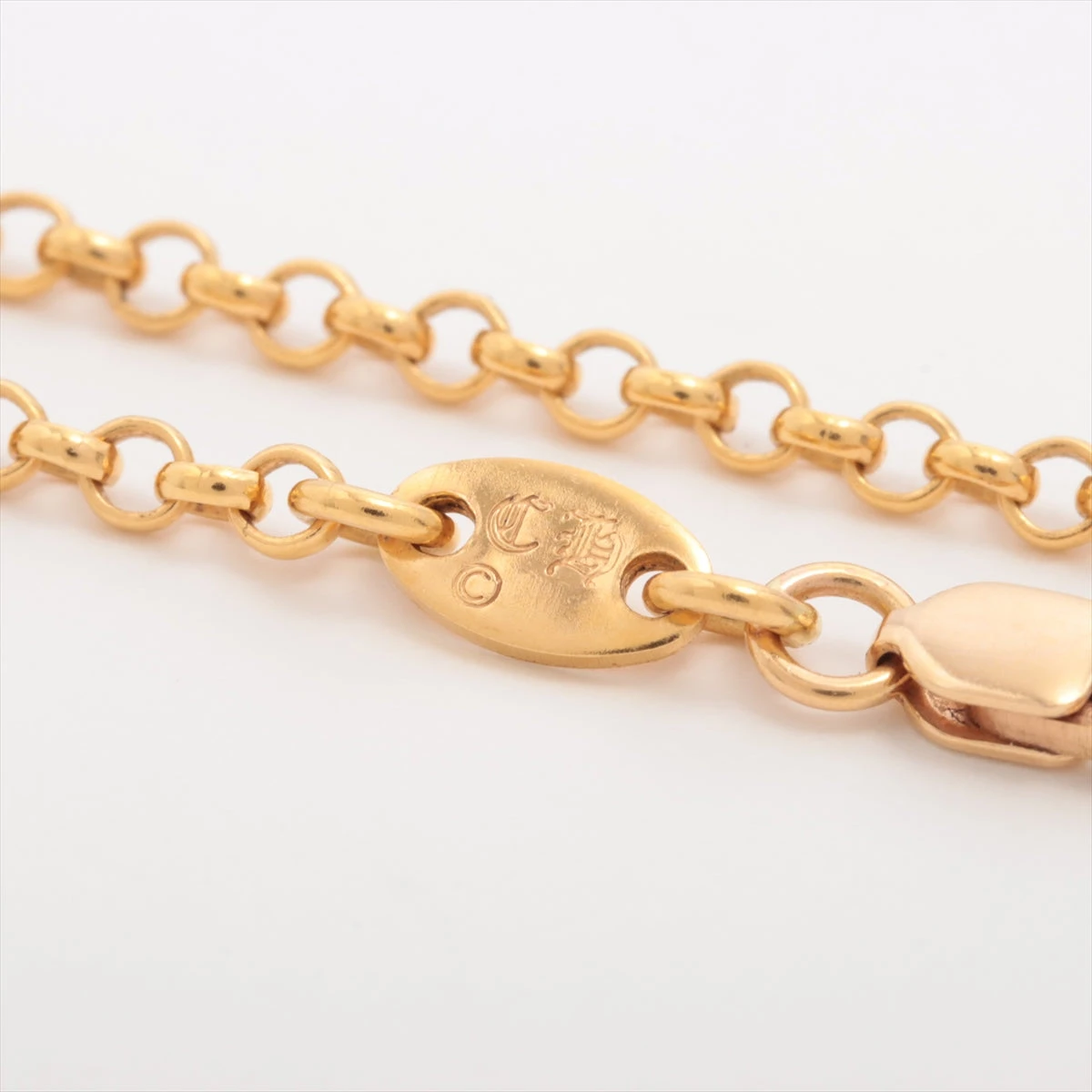 クロムハーツ ロールチェーン20インチ ネックレス 22k 9.2g WU018510 