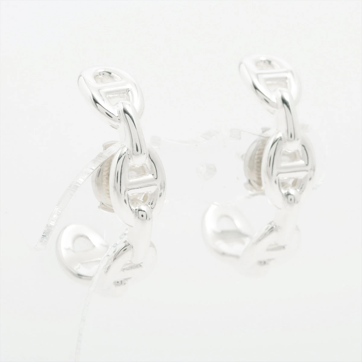 エルメス シェーヌダンクル ピアス(両耳用) 925 8.8g シルバー