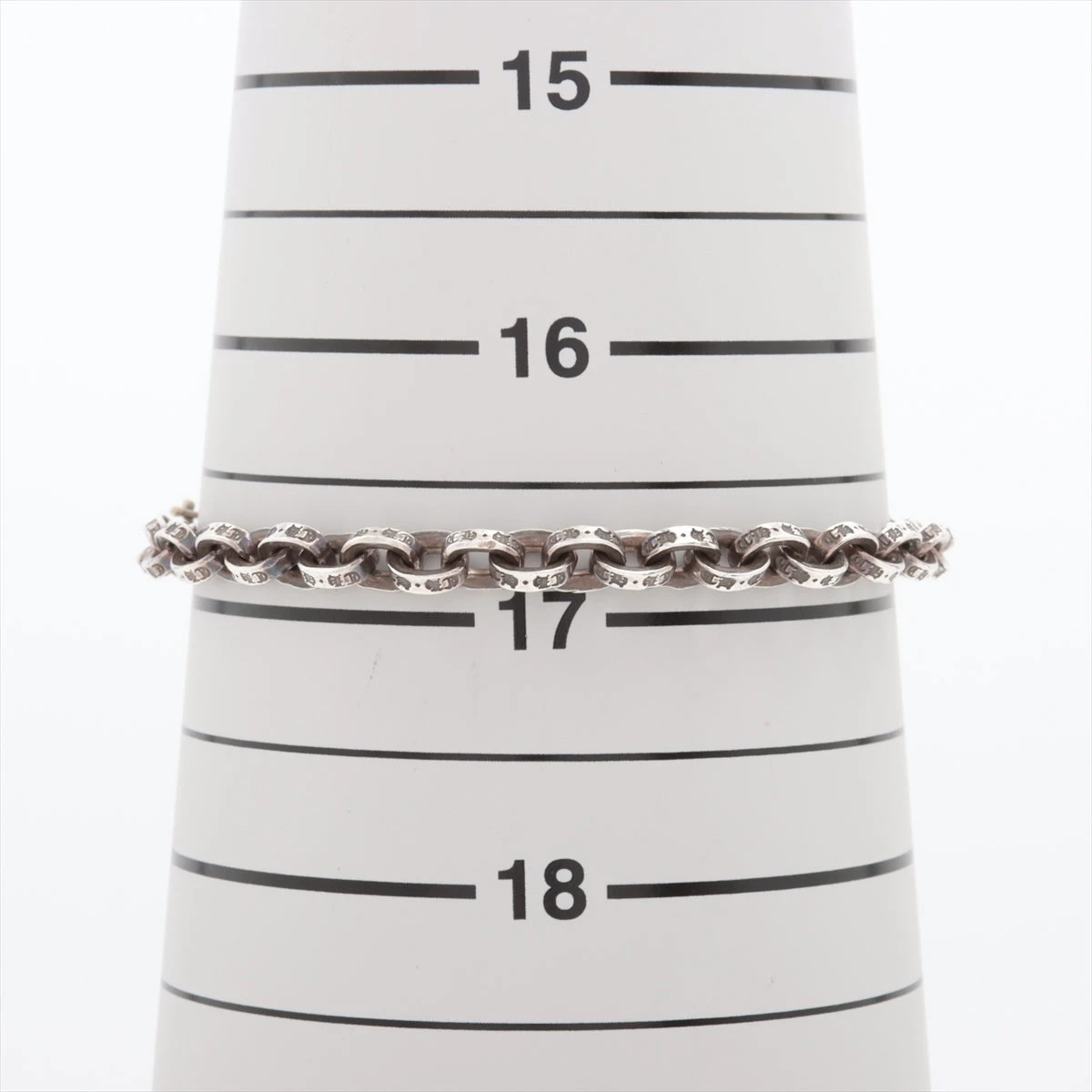 クロムハーツ ペーパーチェーン ブレスレット 925×14K 13.1g