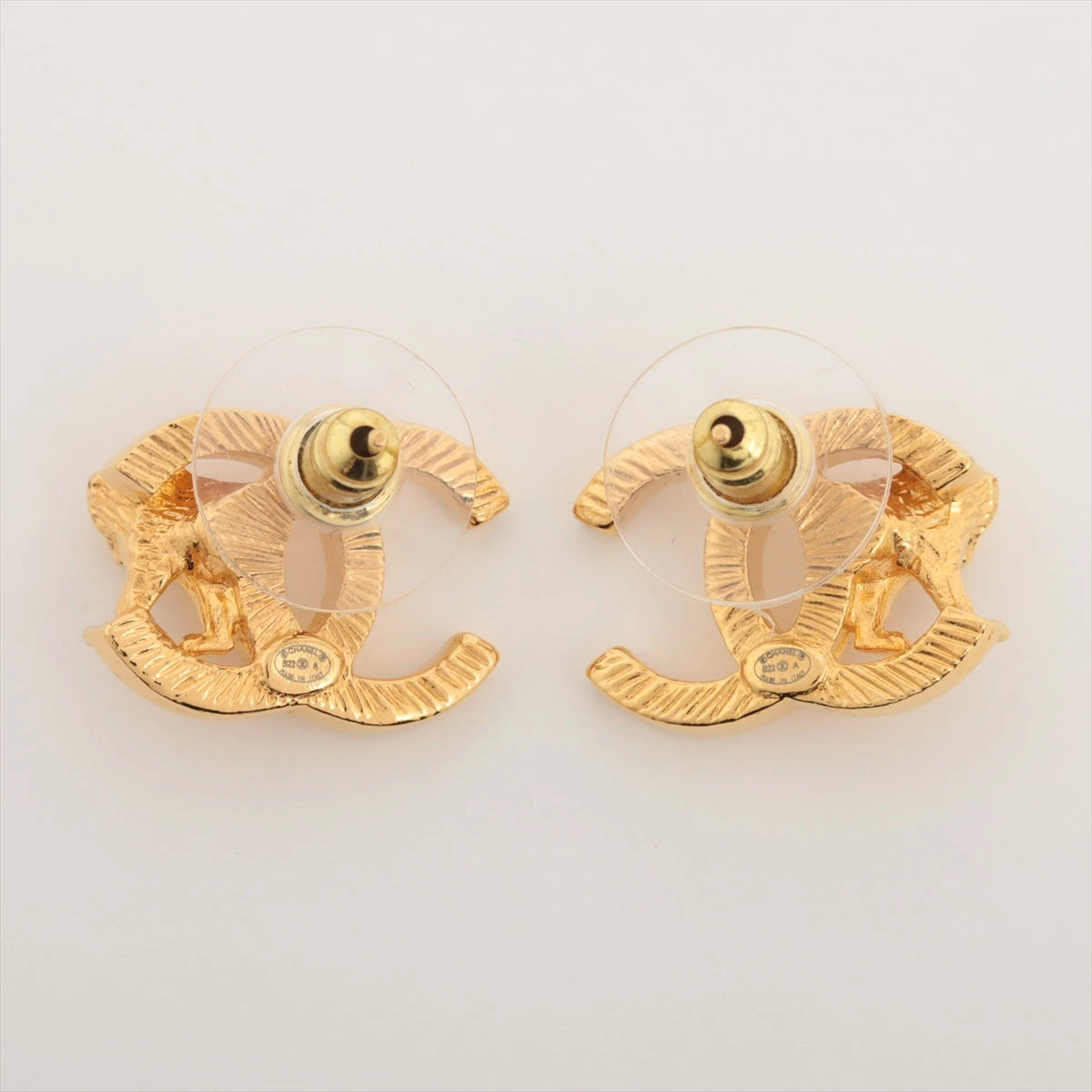 最新入荷 シャネル ココマーク B22A ピアス(両耳用) GP ゴールド ライオン アクセサリー