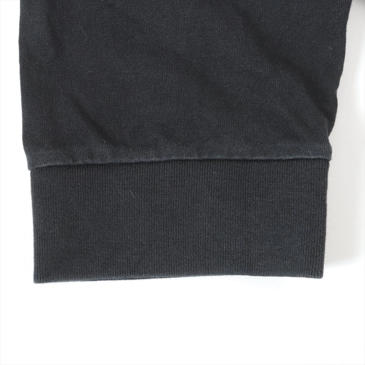 美品 ルイヴィトン LVフェードプリンテッドロングスリーブTシャツ ブラック M ヴィトン 23SS コットン ロングTシャツ Xl メンズ ブラック