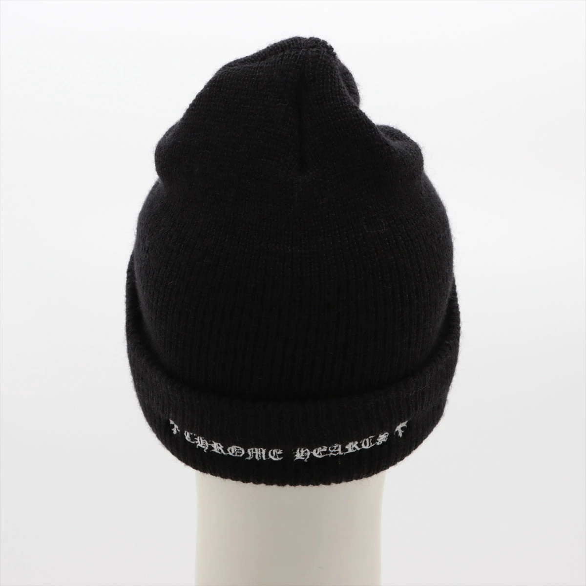 クロムハーツ CHプラス ビーニー ウール OS ブラック ニット