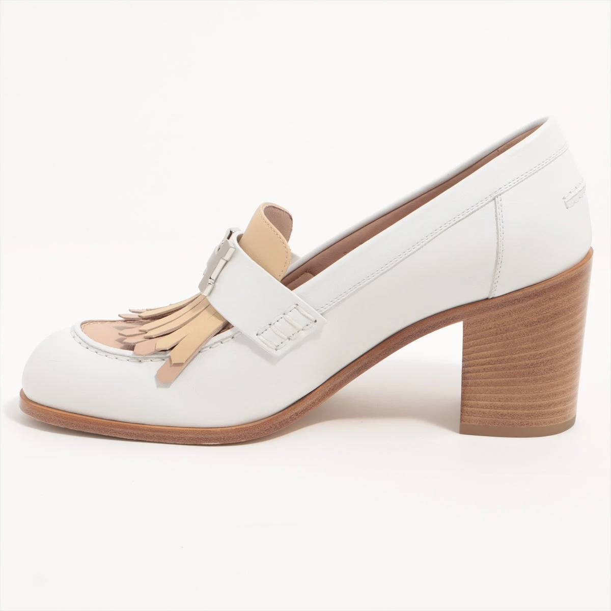 HERMES◇ペガスケリー/フラットパンプス/37/NVY/スウェード