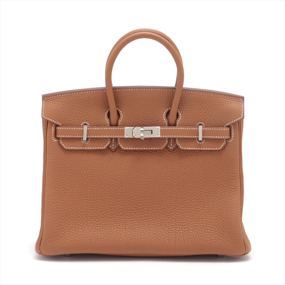 エルメス バーキン25 トゴ ゴールド シルバー金具 U:2022年