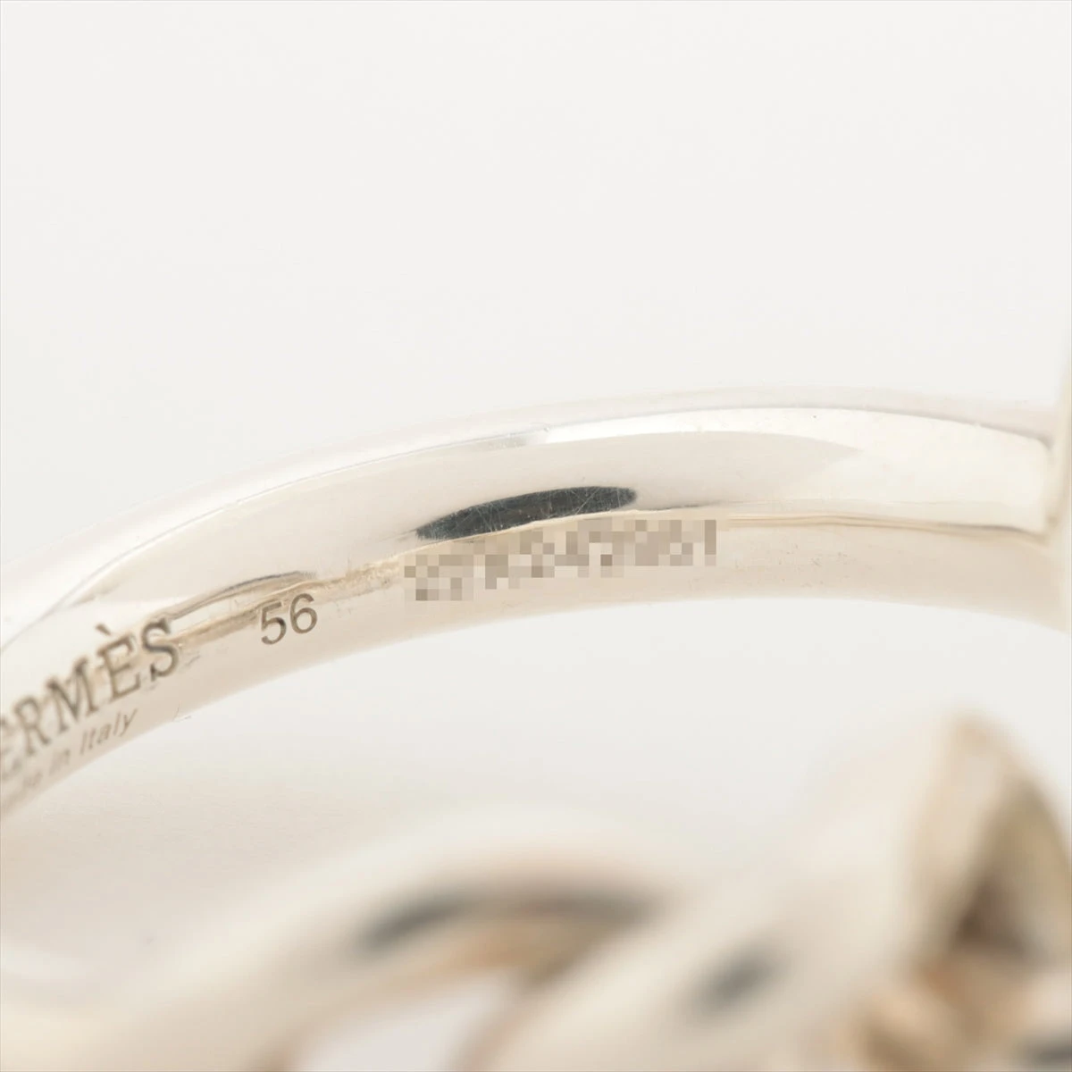エルメス　クロワゼット　56号 美品 HERMES エルメス リング・指輪 クロワゼット GM #53 シルバー