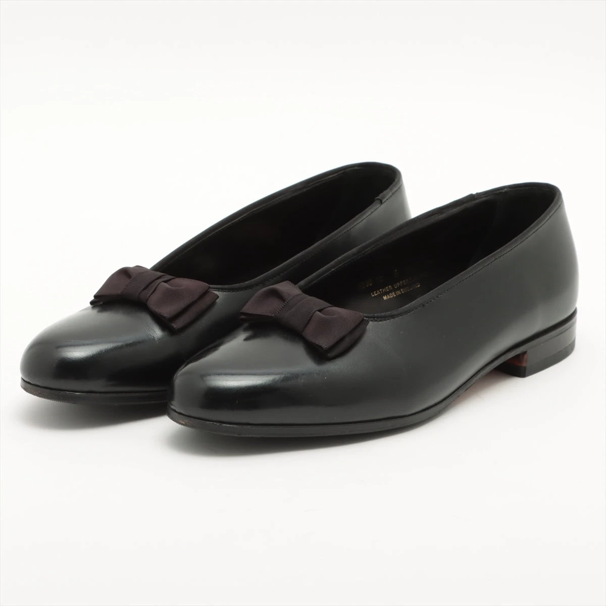 美品 ブラックレザー レースアップパンプス　 Knuth Marf ブラック east-5385.jpg