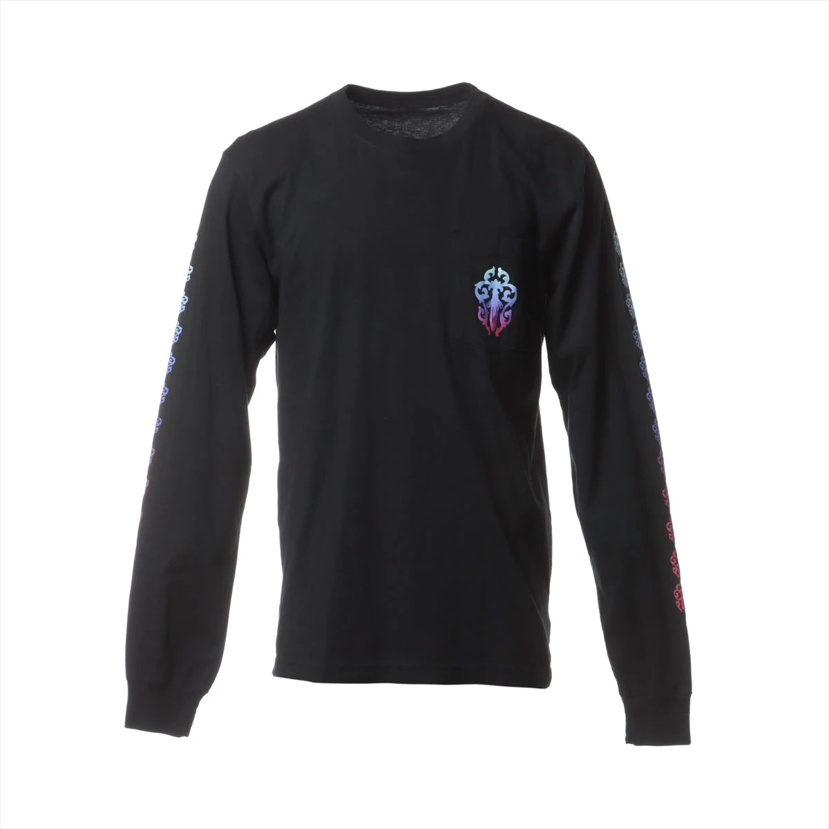 クロムハーツ ダガー ロングTシャツ コットン サイズL ブラック 