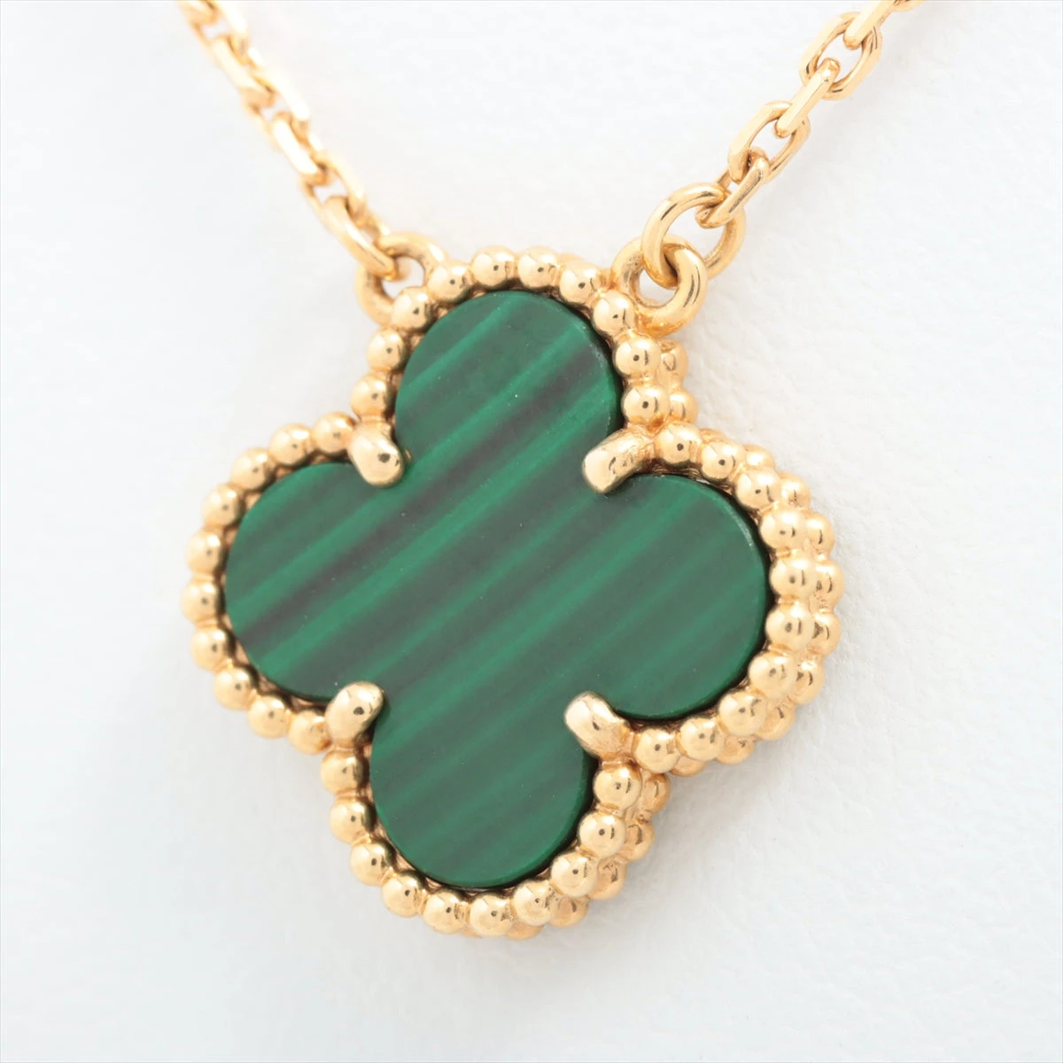 ヴァンクリーフ&アーペル ヴィンテージアルハンブラ マラカイト