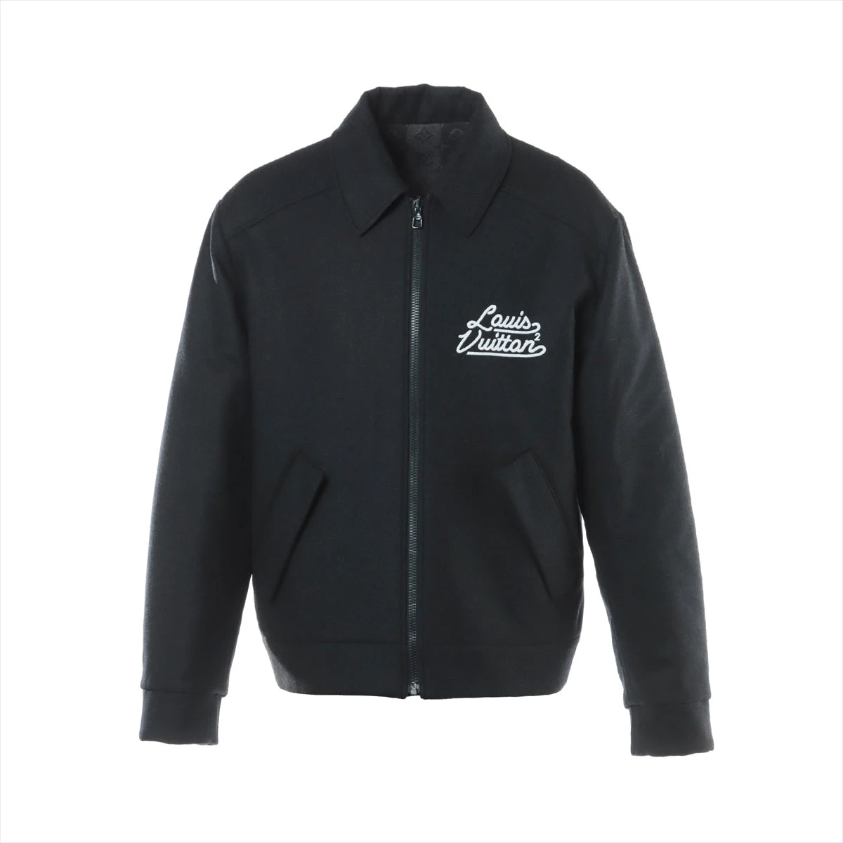 ヴィトン×NIGO 22SS ウール スタジャン 52 メンズ グレー RM221M