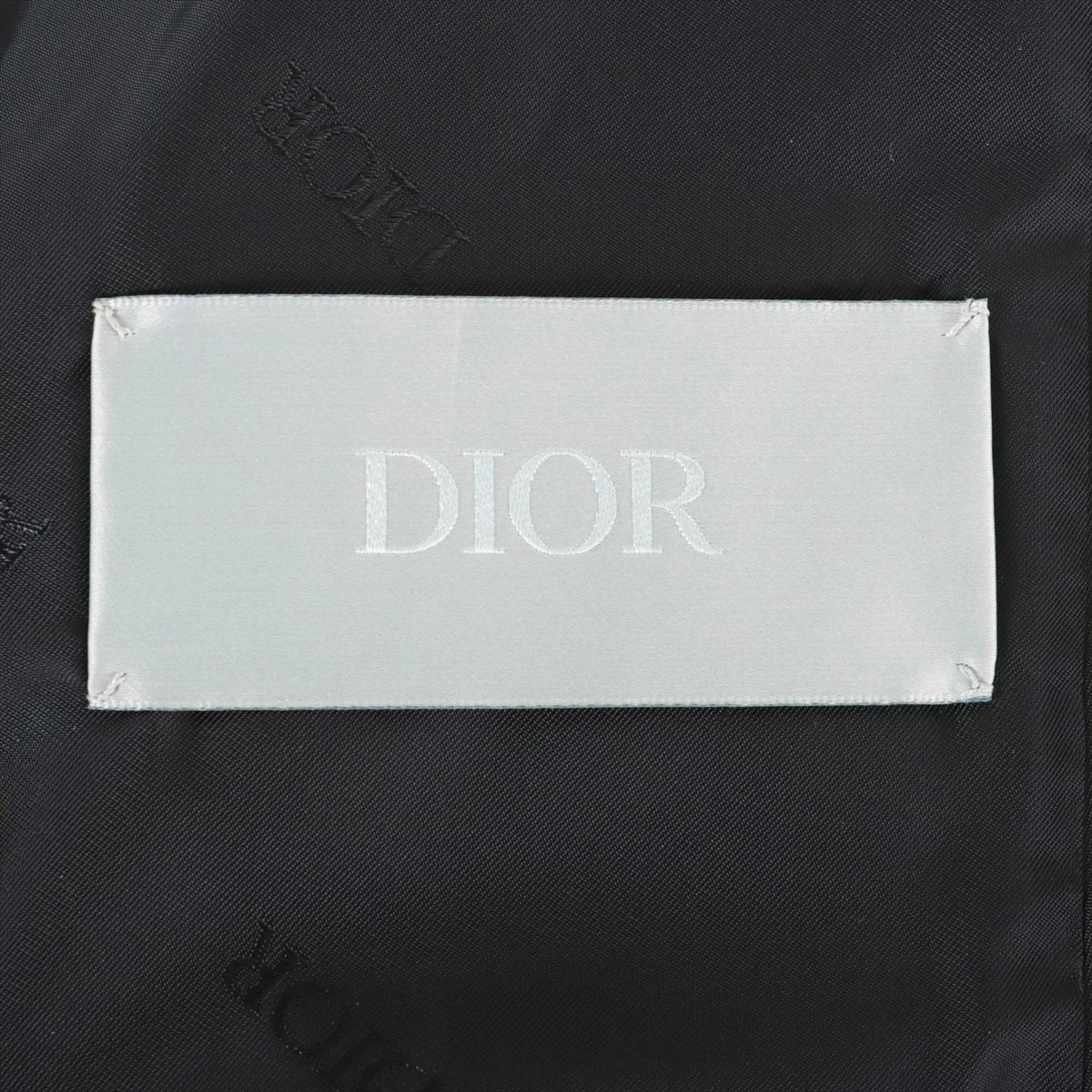 Dior HOMME◆ナイロンジャケット/48/ナイロン/BLK/総柄切り替え ディオールオム DIOR HOMME メンズ ジャケット アウター