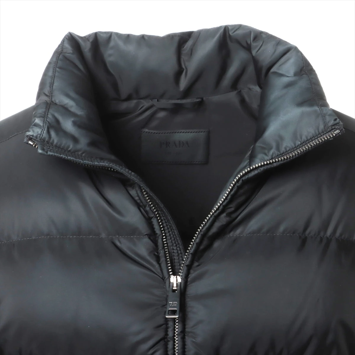 PRADA 黒 ダウンジャケット SGY091 48 PRADA SGY091 ダウンジャケット (PRADA/ダウンジャケット