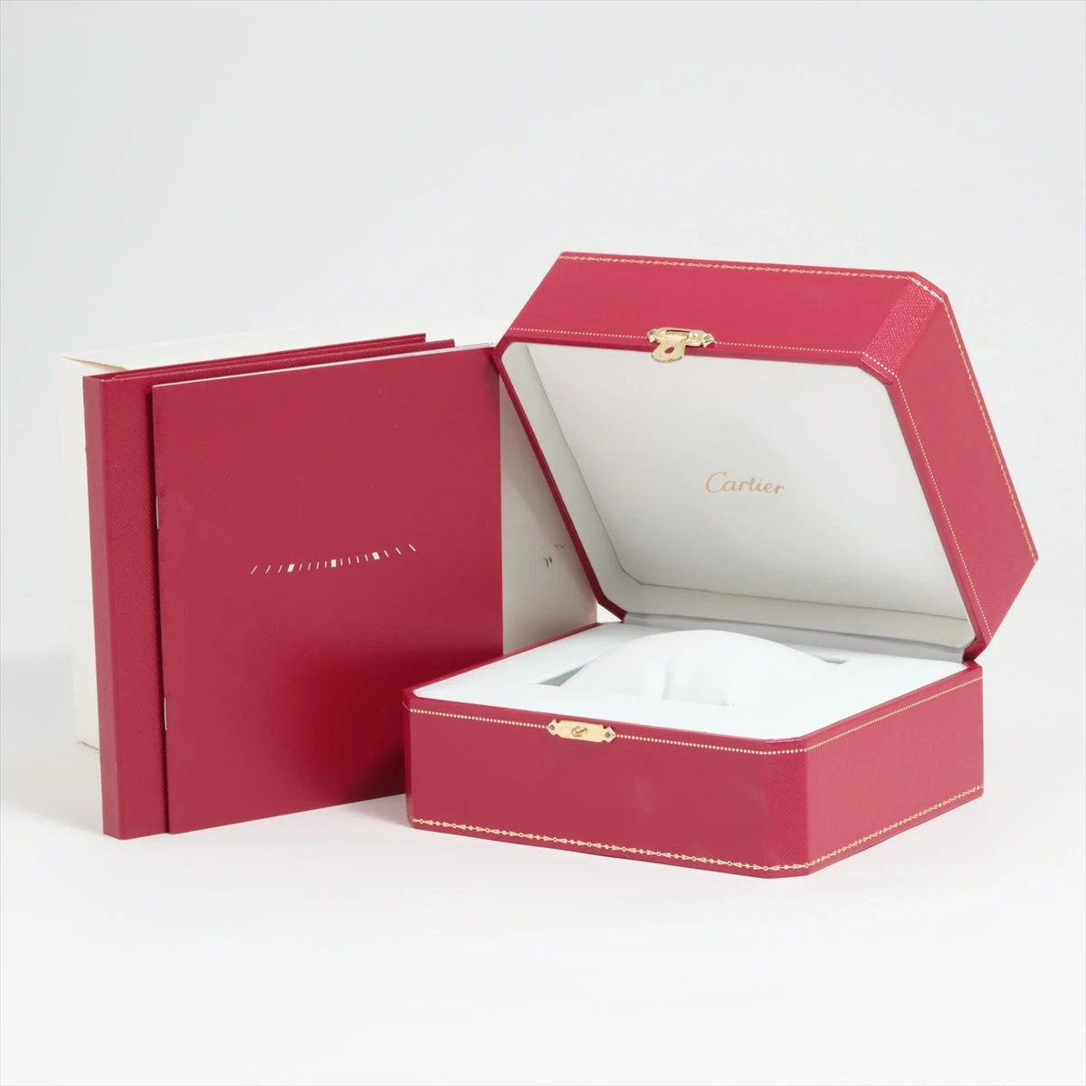 カルティエ タンクソロSM W5200024 SS×PG×革 QZ シルバー文字盤