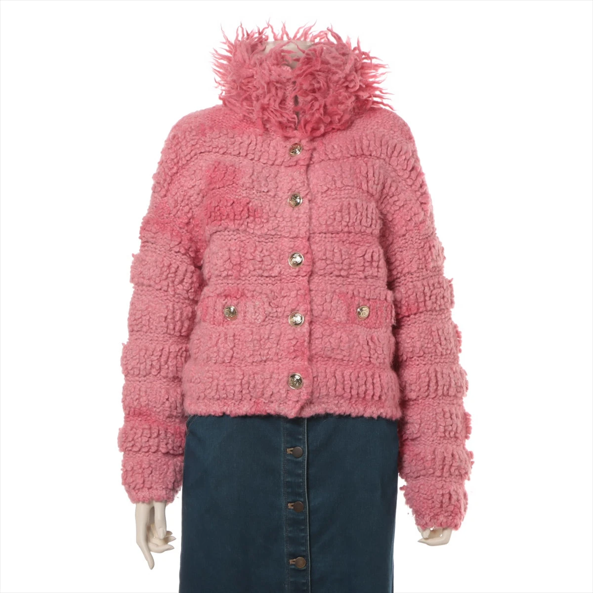 【シャネル】カシミヤ ジャケット モヘア & アルパカ 6742b9dd5ebc5.webp