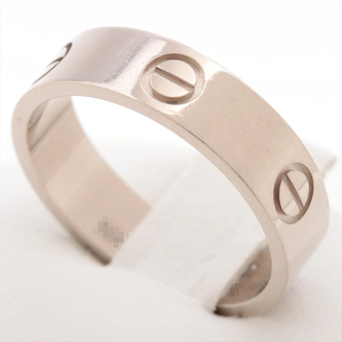 カルティエ ラブ リング 750(WG) 6.9g 60 A2231866｜中古ブランド品