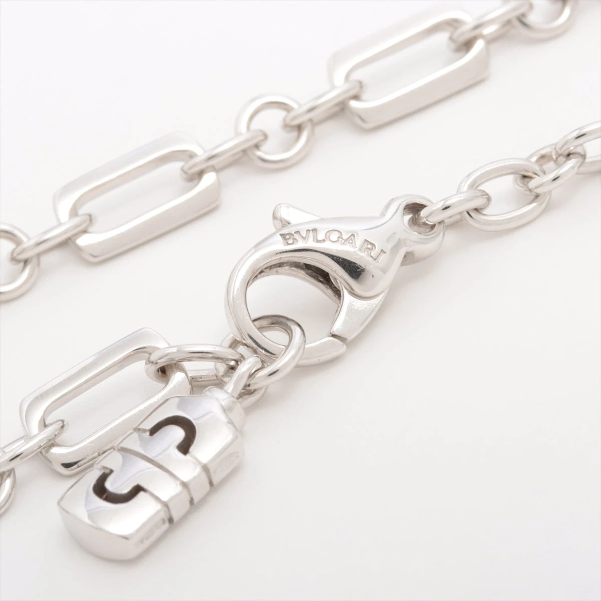 ブルガリ パレンテシ ダイヤ ネックレス 750(WG) 32.9g A2245747｜中古