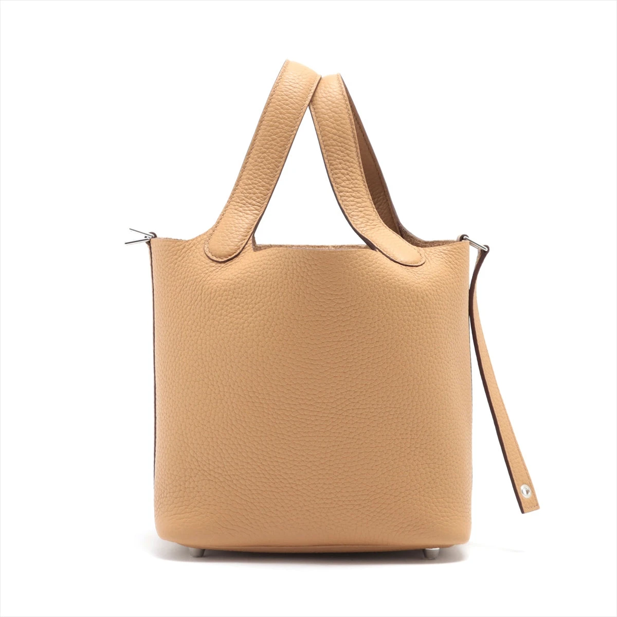 HERMES エルメス ピコタンロック PM 18 ビスキュイ シルバー金具 エルメス ピコタンロックPM トリヨンクレマンス ビスキュイ