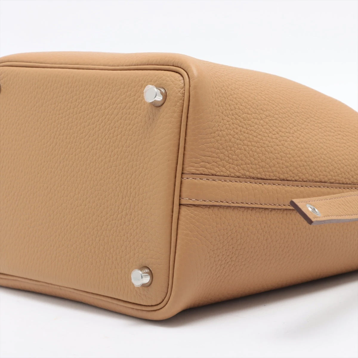 【付属品完備✴︎B刻印✴︎】エルメス ピコタンロックPM ビスキュイ　シルバー金具 エルメス ピコタンロック18 PM トリヨンクレマンス ビスキュイ