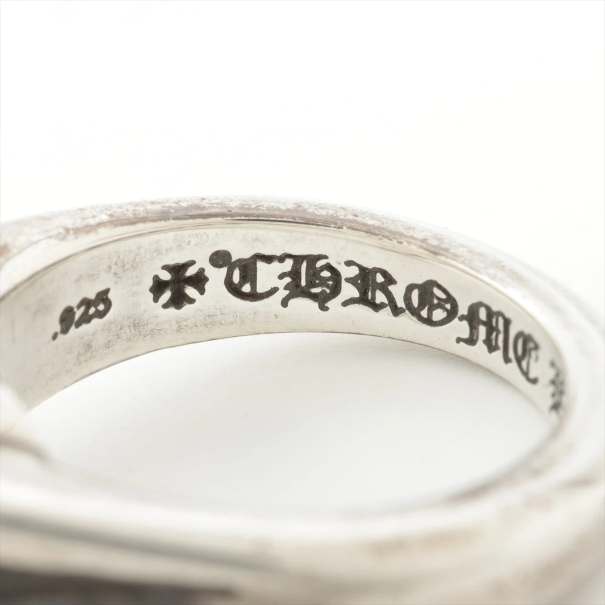 クロムハーツ カットアウトCHプラス リング 925 12.5g スモール