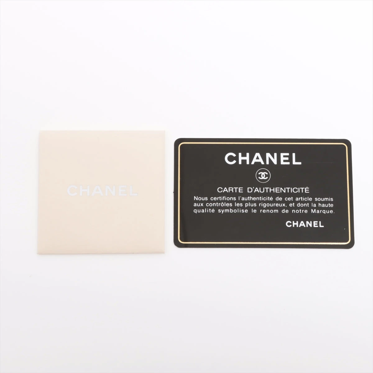 シャネル マトラッセ ラムスキン ジュエリーケース ブラック ゴールド  