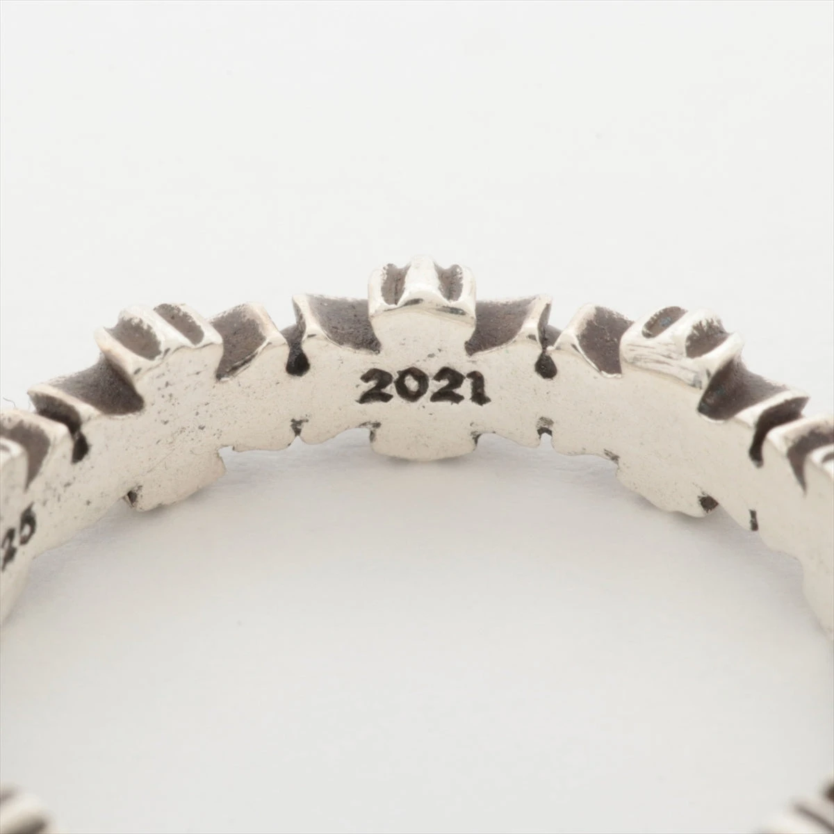 クロムハーツ　リング　タイニーECHプラスバンドリング21.5号 クロムハーツタイニーECHプラスリング|クロムハーツ通販専門店