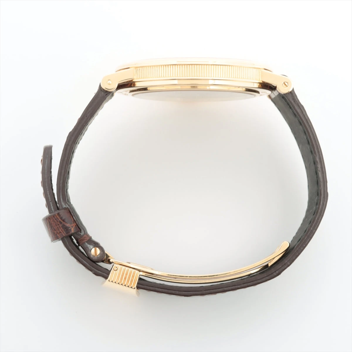 ブレゲ クラシック 5907BA/12/984 YG×社外革 手巻き シルバー