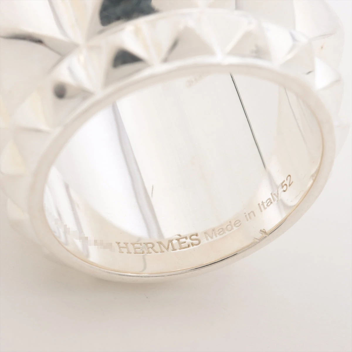 エルメス リング 52 925 18.7g シルバー エスピオンヌ A2222258｜中古 