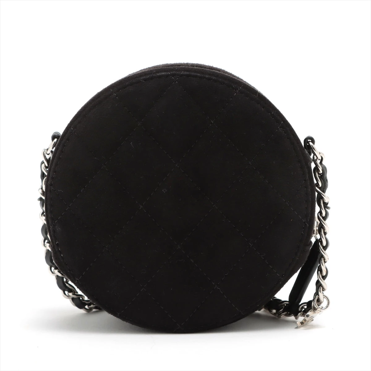 CHANEL★シャネル マトラッセショルダーバッグ スエードAランク シャネル マトラッセ スエード チェーンショルダーバッグ
