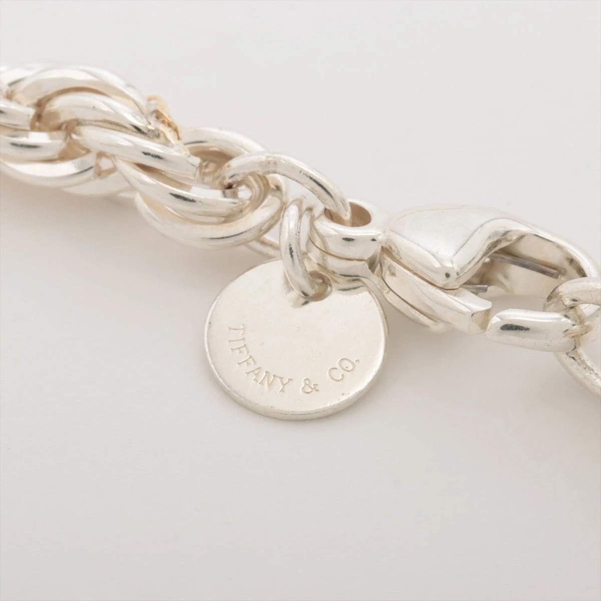 Tiffany & Co. ツイストチェーンネックレス　k18 750 925 ティファニー ツイストチェーンネックレス | スイートロード