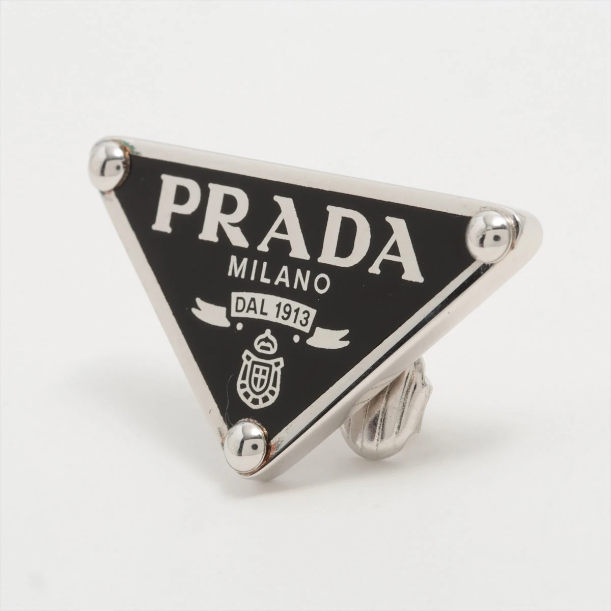 PRADA(プラダ) / イヤリング/Ag925/ブラック/レディース | 中古