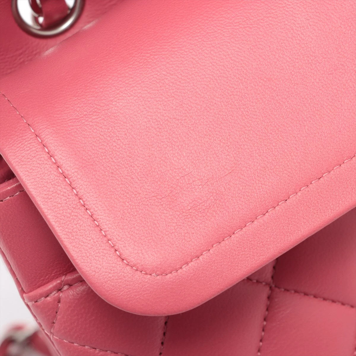 シャネル マトラッセ ラムスキン ダブルフラップ ダブルチェーンバッグ