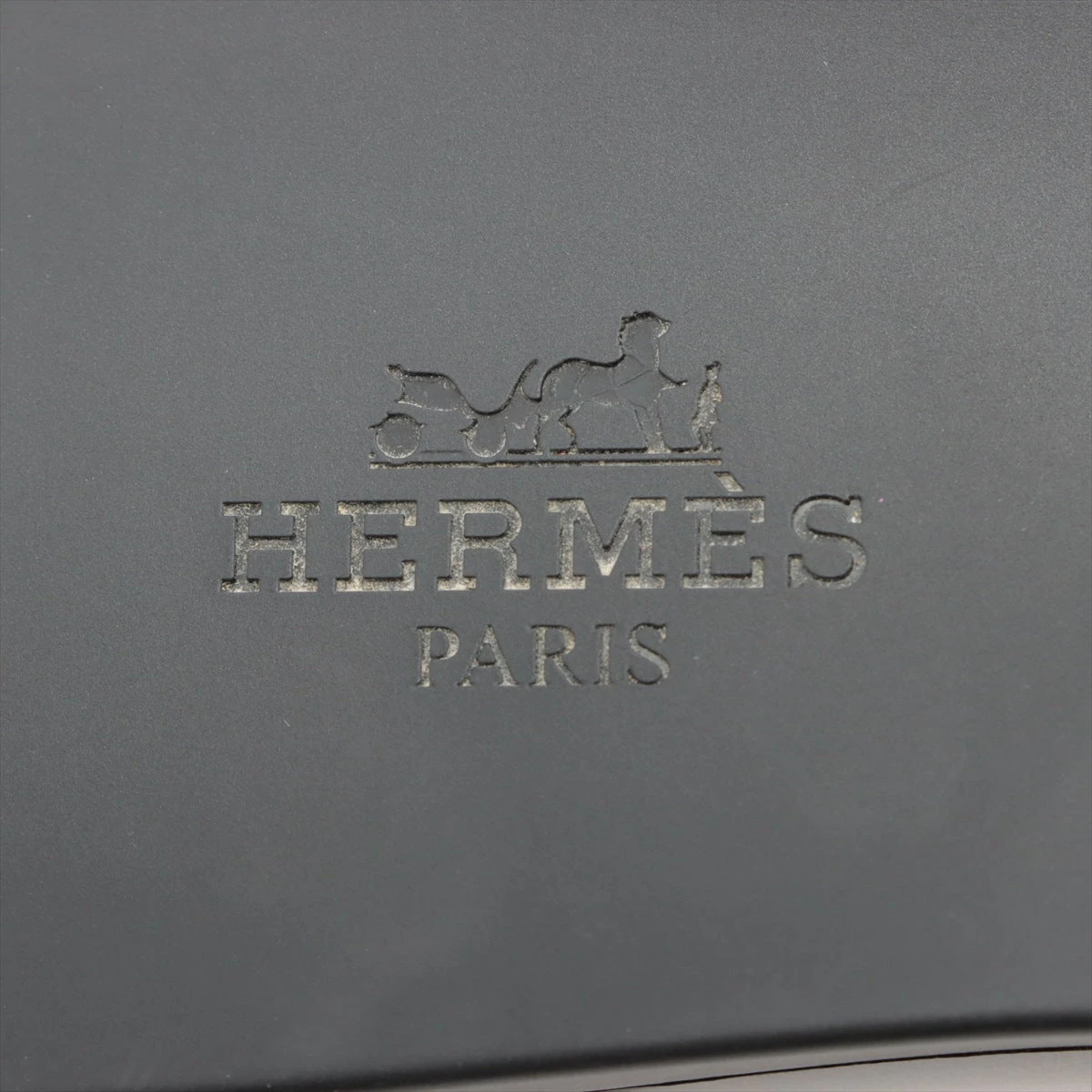 エルメス アロハ ラバー サンダル 38 レディース ブラック