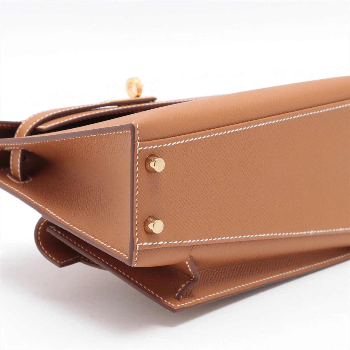 エルメス ケリー無秩序 ヴォーエプソン ゴールド ゴールド金具 B