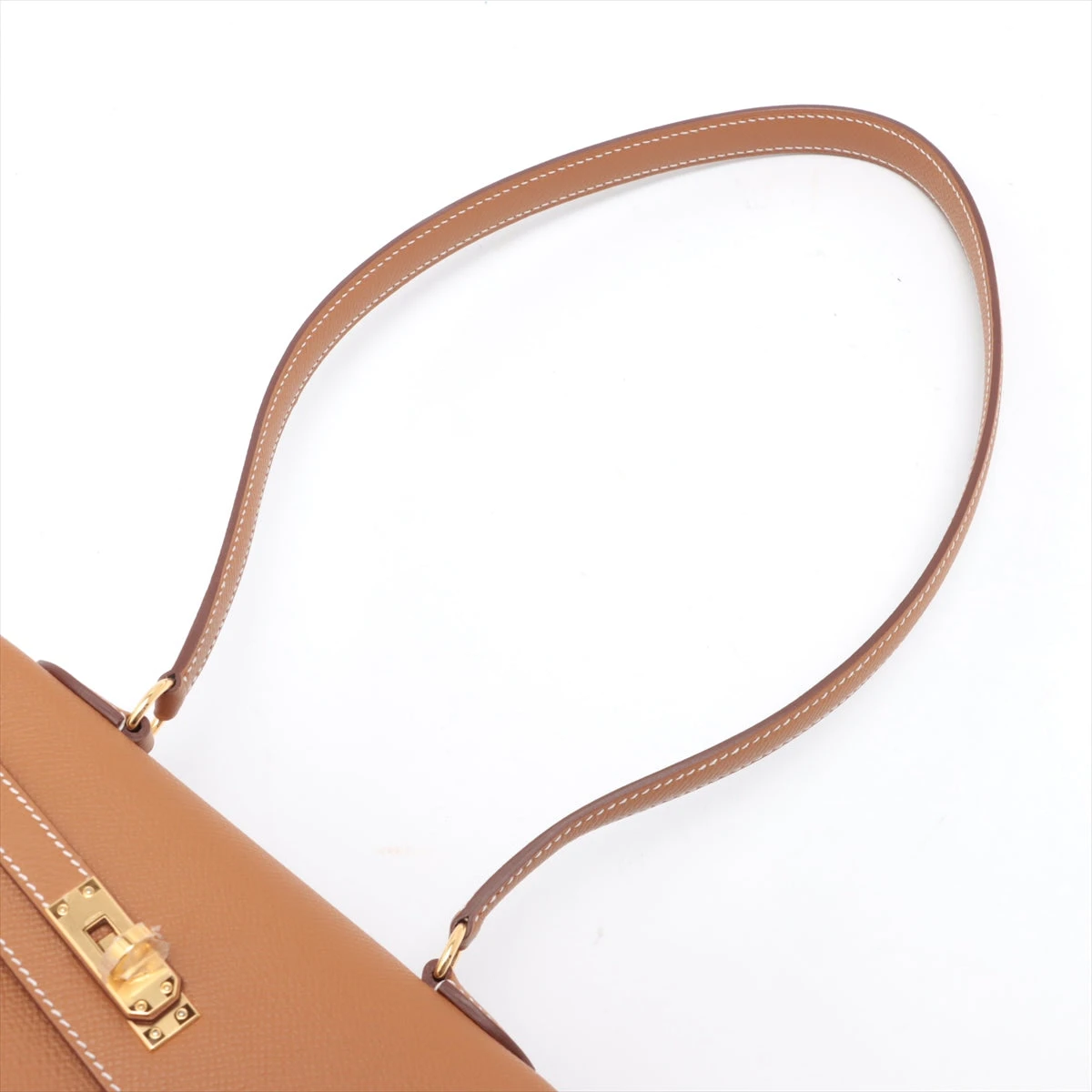 エルメス ケリー無秩序 ヴォーエプソン ゴールド ゴールド金具 B
