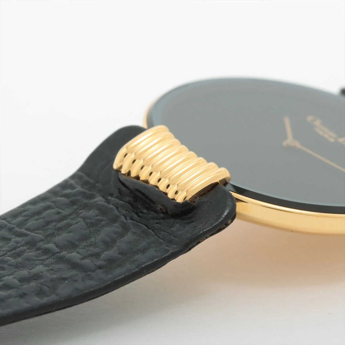 美品　箱付 稼働品　クリスチャンディオール バギラ 47-153ブラック　腕時計 Christian Dior クリスチャン・ディオール 47 153-2 バギラ